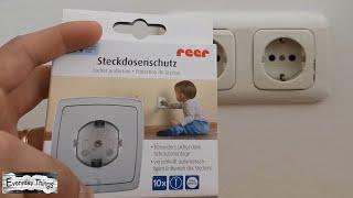 How to install socket protectors child safety plug outlet socket covers Step by Step