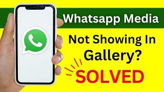 Whatsapp Images Not Showing in iPhone Gallery  iPhone me Whatsapp Photo Kaise Laye?