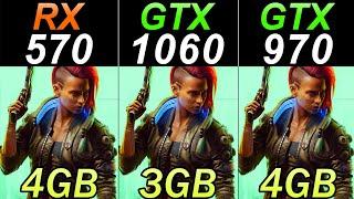 RX 570 Vs. GTX 1060 Vs. GTX 970  Stock and Overclock  1080p Gaming Benchmarks