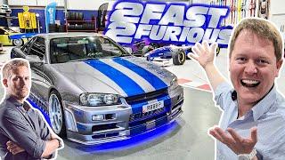 JDM ICON Paul Walkers R34 Skyline from Fast and Furious at The Shmuseum