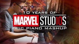 Marvel Studios Epic Piano Mashup - 10 Years of MCU Special Piano Cover+SHEETS&MIDI