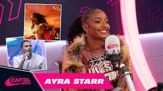 Ayra Starr gives her BEST celeb impression & shares experience on Chris Brown tour   Capital XTRA