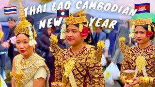 THAI LAO CAMBODIAN NEW YEAR 2023 AT WAT NAWAMIN