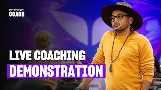 Life Coaching Session Demonstration with Coach Ajit