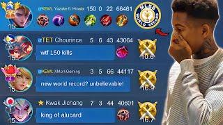 Global Alucard 100 Kills in Ranked Game Challenged WORLD RECORD - NOT CLICKBAIT