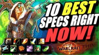 The 10 BEST Specs DOMINATING The War Within Right Now  DPS Tank & Healer