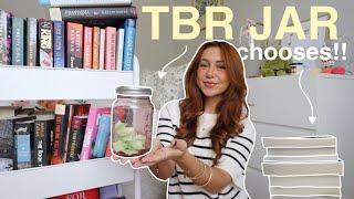 tbr jar 🫙 chooses my september  reads 