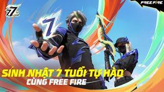 Chúc mừng sinh nhật Free Fire 7 năm tự hào 