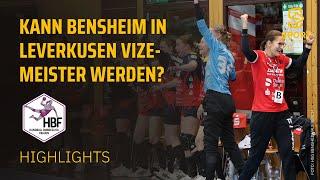 TSV Bayer 04 Leverkusen vs. HSG BensheimAuerbach  Highlights - 26. Spieltag HBF  SDTV Handball