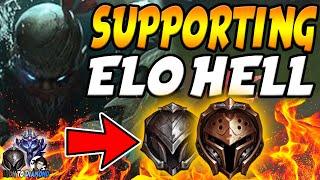 Pyke but Supporting in ELO HELL with many Ult Resets  Für Dobby Adventures  Iron to Diamond #20