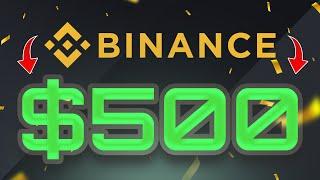 $500 جائزة مقدمة من منصة بينانس لمتابعيني  Binance MENA