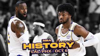 Los Angeles Lakers vs Phoenix Suns Full Breakdown Bronny x Bron  Oct 6 2024