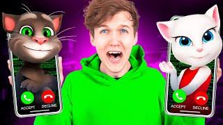 TALKING TOM vs TALKING ANGELA? TALKING TOM GOLD RUN