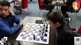 GM Hummer 2395 vs F. Gordeev 1864. Baikal. Irkutsk. Chess Fight Night. CFN. Rapid