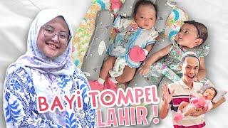 BAYI TOMPEL LAHIR  BUNDA AJAK LEIKA DAN LEXIE JENGUK ISTRI TOMPEL HAMIL ENGGA NGOMONG 