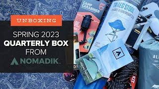 This Should Have You Covered  Unboxing the QUARTERLY Box from Nomadik - Spring 2023