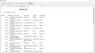 C# Tutorial - How to create RDLC Report with parameters  FoxLearn