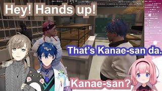 Leos Vincent & Suo Sangos bakery is robbed by Kanae【Eng Sub  NijiGTA  Lauren Iroas  Nijisanji】