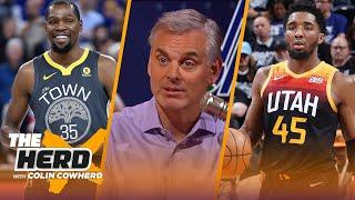 Warriors discussing Kevin Durant trade Knicks-Jazz in Donovan Mitchell talks  NBA  THE HERD