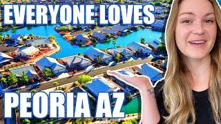 Why EVERYONE Is Moving to Peoria Arizona  Living in Peoria Arizona Tour  Phoenix Arizona Suburb