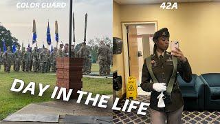 DAY IN THE LIFE ARMY EDITION🫡  42A  COME TO WORK WITH ME