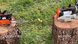 Stihl MS150TC vs Echo CS 2511TES