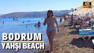 Bodrum Yahşi Beach Walking Tour Türkiye  June 2022 4K UHD 60 fps