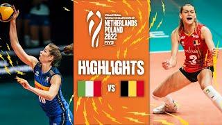  ITA vs.  BEL - Highlights  Phase 1  Womens World Championship 2022