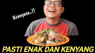 #mukbang AYAM CABE IJO DAN IKAN ASIN