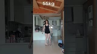 68kg 살이 쪄도 괜찮은 하체비만의 장점 #shorts