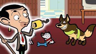 Mr Beans Dog Walking Business  Mr Bean Animated season 3  Full Episodes  Mr Bean