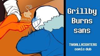 Grillby Burns Sans UNDERTALE Short Comic Dub