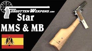 Star Pistol-Carbines Model MMS and Model MB