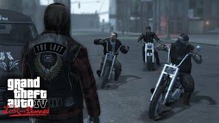 The GTA IV Biker Experience with mods