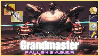 Grandmaster Nightfall Fallen SABER Fast Hunter Build \ Destiny 2 The Final Shape \ Echoes Act 2