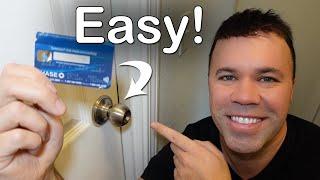 How To Unlock a Door Using a Credit Card