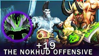 The Nokhud Offensive +19 Tyrannical VDH POV feat. insane first boss recovery