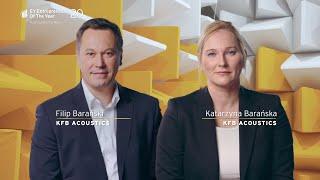 Konkurs EY Przedsiębiorca Roku – KFB Acoustics - Katarzyna i Filip Barańscy