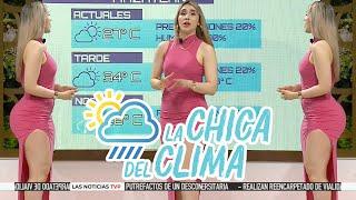 El clima de hoy con Marisol Dovala   La chica del clima TVP