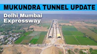 MUKUNDRA HILLS TUNNEL Progress Update  Delhi Mumbai Expressway Rajasthan #infrastructure