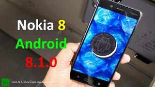 Nokia 8 Android Oreo 8.1.0 New Features Speed Test Benchmarks Comparison