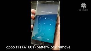 Oppo f1s a1601 pattern unlock by UMT