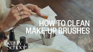 How To Clean Your Make-Up Brushes  No.31