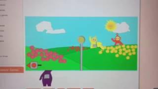 Teletubbies flash game tubby bye bye with Teletubbies ending music