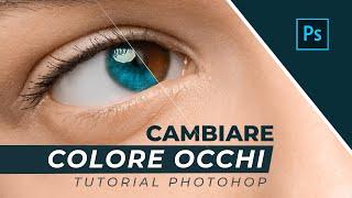 Cambiare COLORE OCCHI PHOTOSHOP