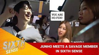 When Junhoof 2PM meets a savage member Sixth Sense Season 2 Episode 5