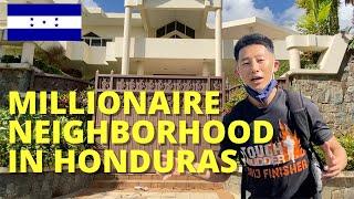 Millionaire neighborhood in San Pedro Sula Honduras