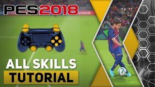 PES 2018 All Tricks and Skills Tutorial PS4 PS3