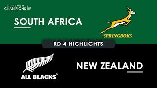 HIGHLIGHTS  SOUTH AFRICA v NEW ZEALAND  The Rugby Championship 2024