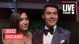 Oscars 2022 After-Party Henry Golding & More React to Will Smith  E Red Carpet & Award Shows